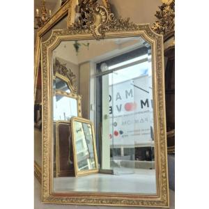 Miroir Napoléon III  doré  102*152CM
