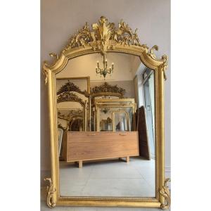 miroir Louis Philippe fronton 105*148 cm