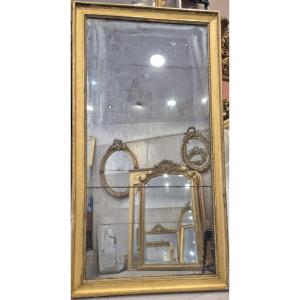 Miroir Louis XVI époque ancien au mercure  96*181cm