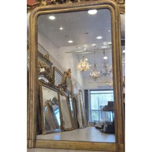 Antique Gilded Fireplace Mirror, 101 × 157 Cm