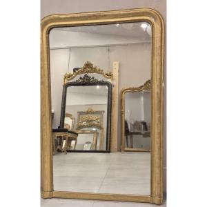 miroir Louis Philippe glace ancienne de cheminée 99*148 cm