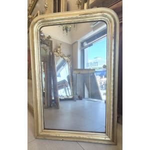 miroir doré Louis Philippe glace ancienne 79*118 cm