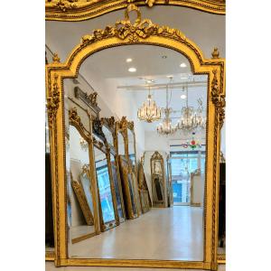 Miroir Louis XVI ancien doré 105*148cm