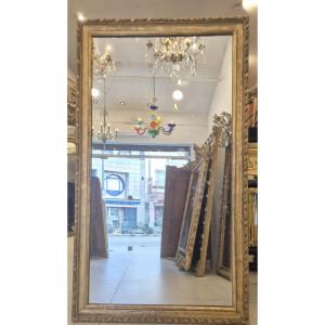Miroir Louis XVI rectangulaire au mercure 95*165cm