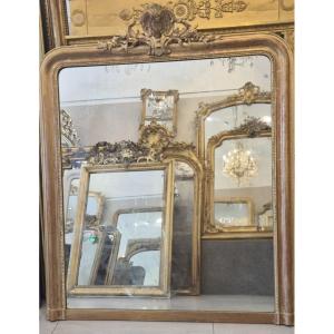 Miroir Louis Philippe doré 120*145cm