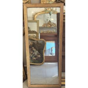 Miroir Directoire doré ancien 66*152cm