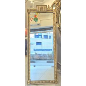 Antique Gilded Empire-style Trumeau 72 × 188 Cm