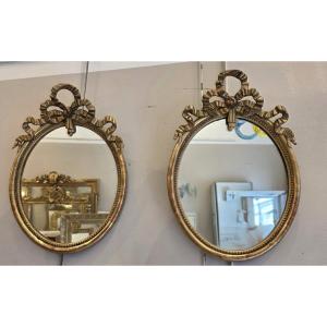Mirrors Pair Louis XVI
