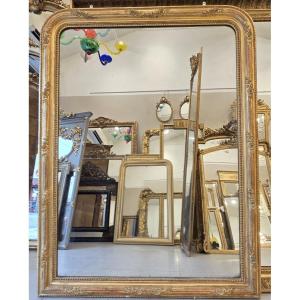 Gilded Louis Philippe Mirror, 120 X 160 Cm