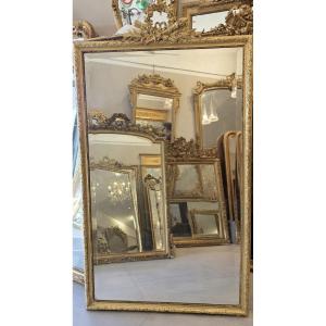 Gilded Louis XVI Mirror, 100 X 176 Cm