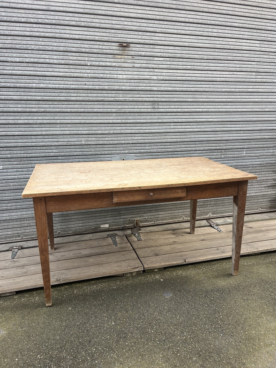 Petite table de ferme-photo-2