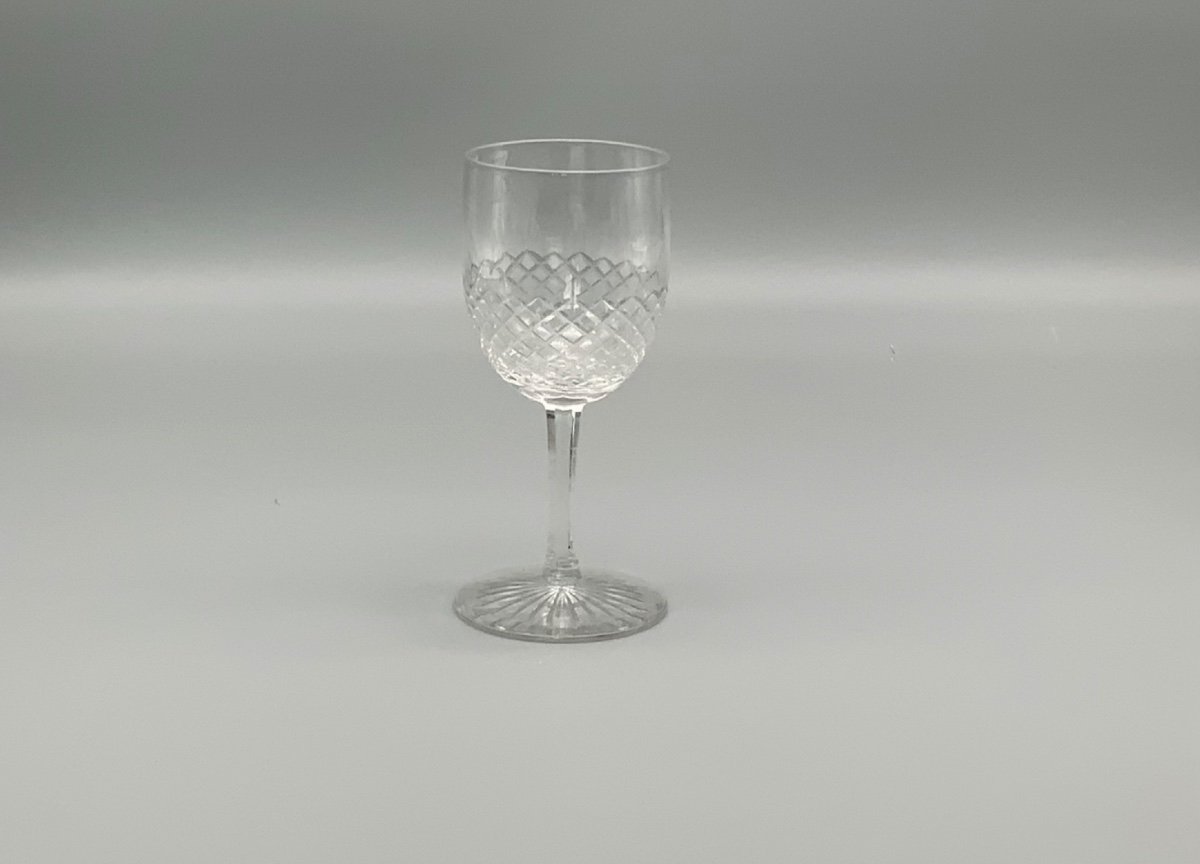 Saint Louis 14 White Wine Glasses Roty-photo-2