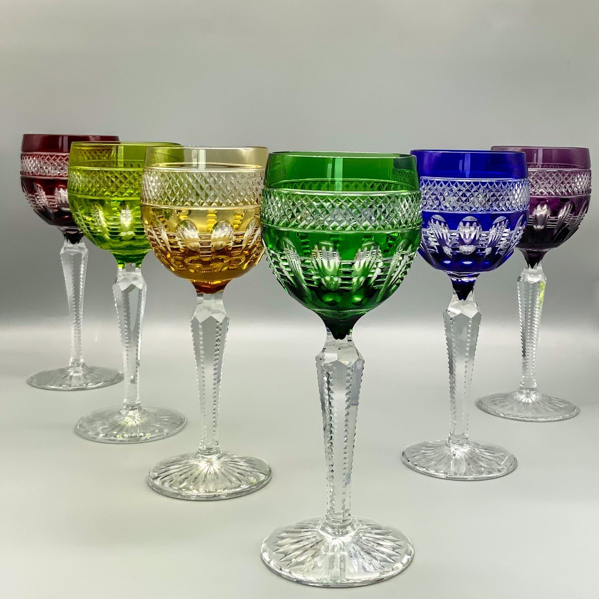 Villeroy And Boch 6 Rhine Wine Glasses