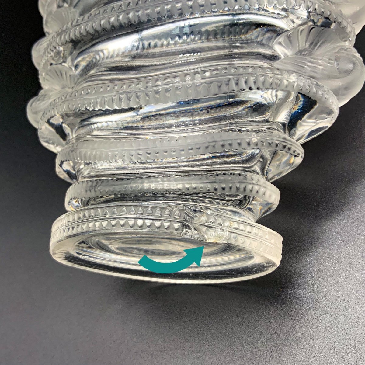R.lalique Saint Mark Vase-photo-3