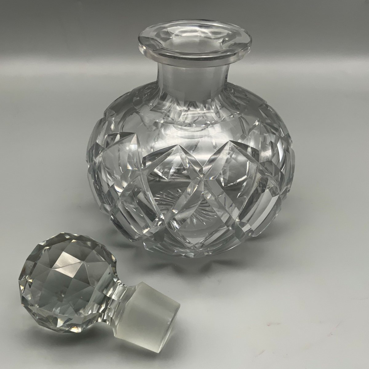 Large Styptane Paris Crystal Bottle-photo-2