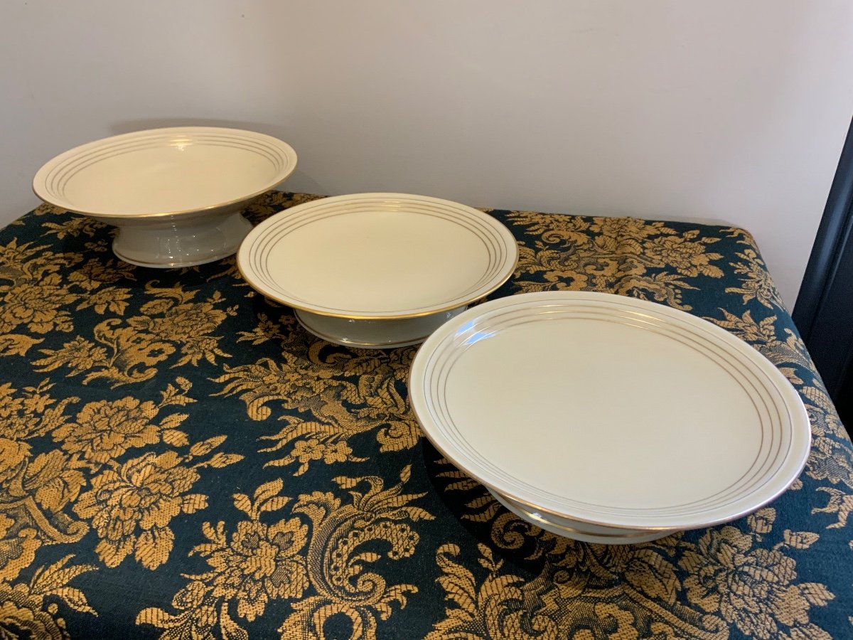 Service De Table Porcelaine 35 Pièces Ancienne Fabrique Royale De Limoges-photo-5