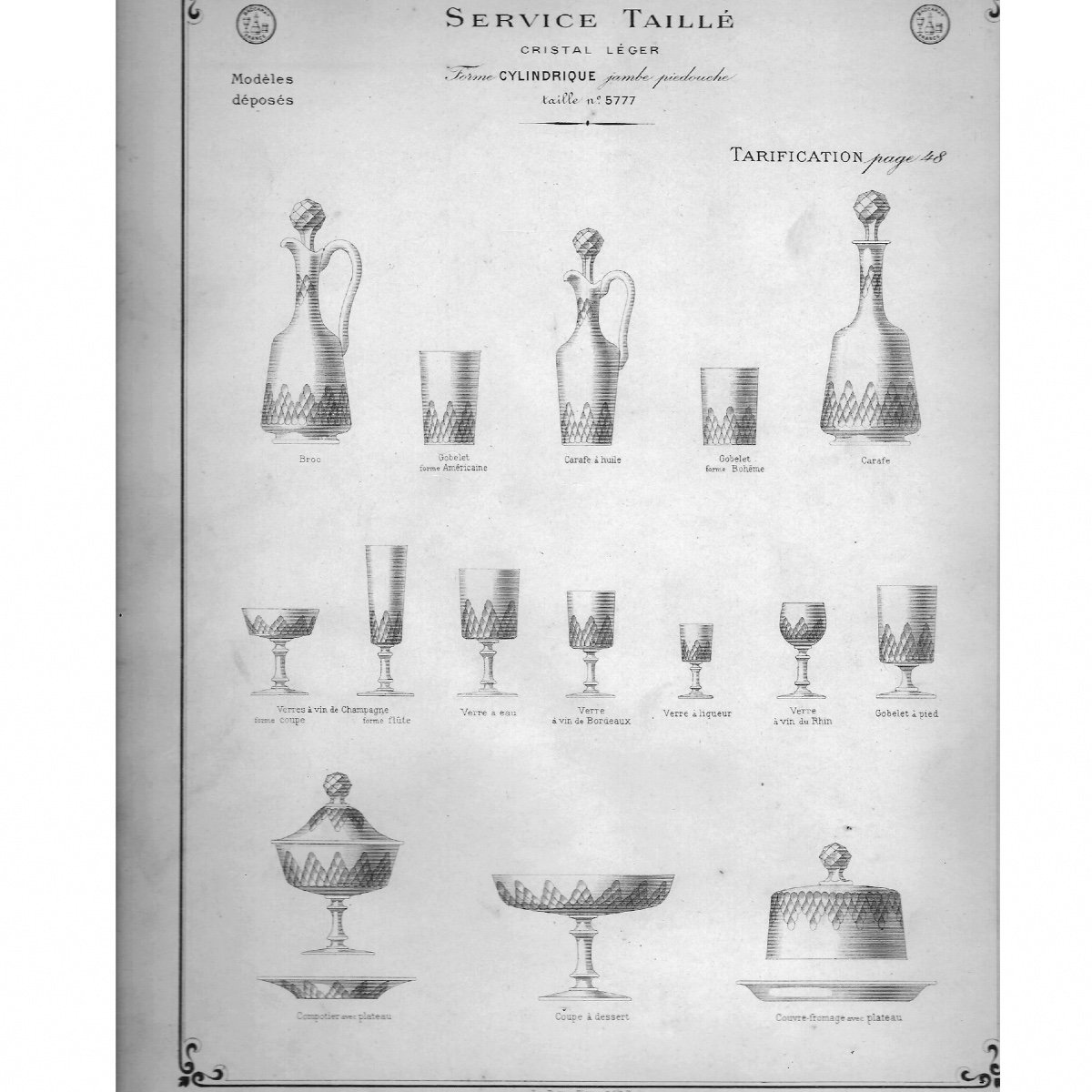 Baccarat 9 Verre à Liqueur Richelieu-photo-4
