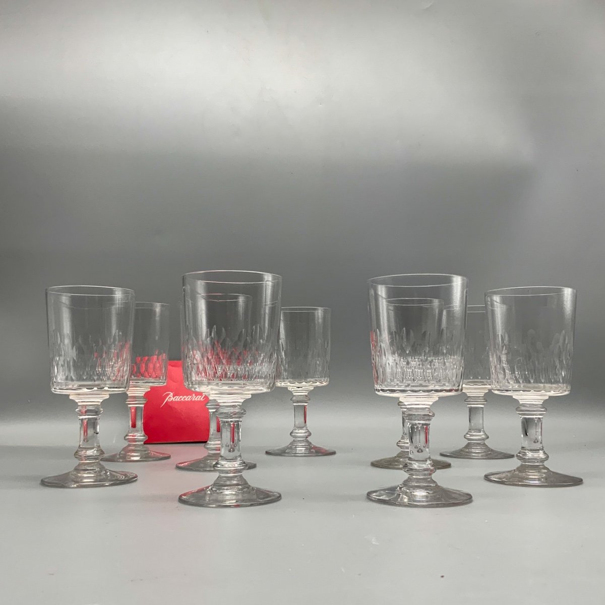 Baccarat 9 Verre à Liqueur Richelieu