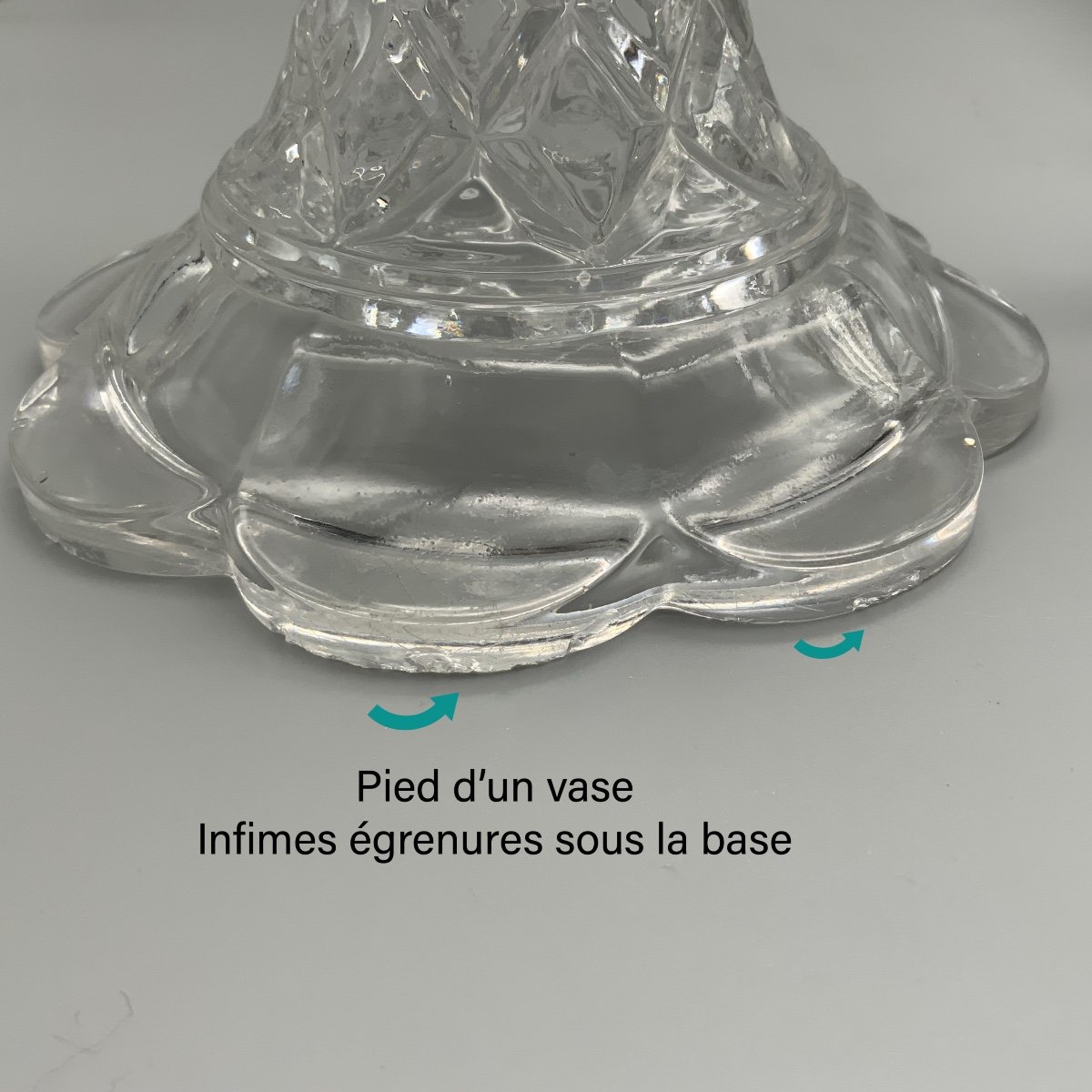Baccarat Paire De Vases Et Paire De Coupes Cristal-photo-2