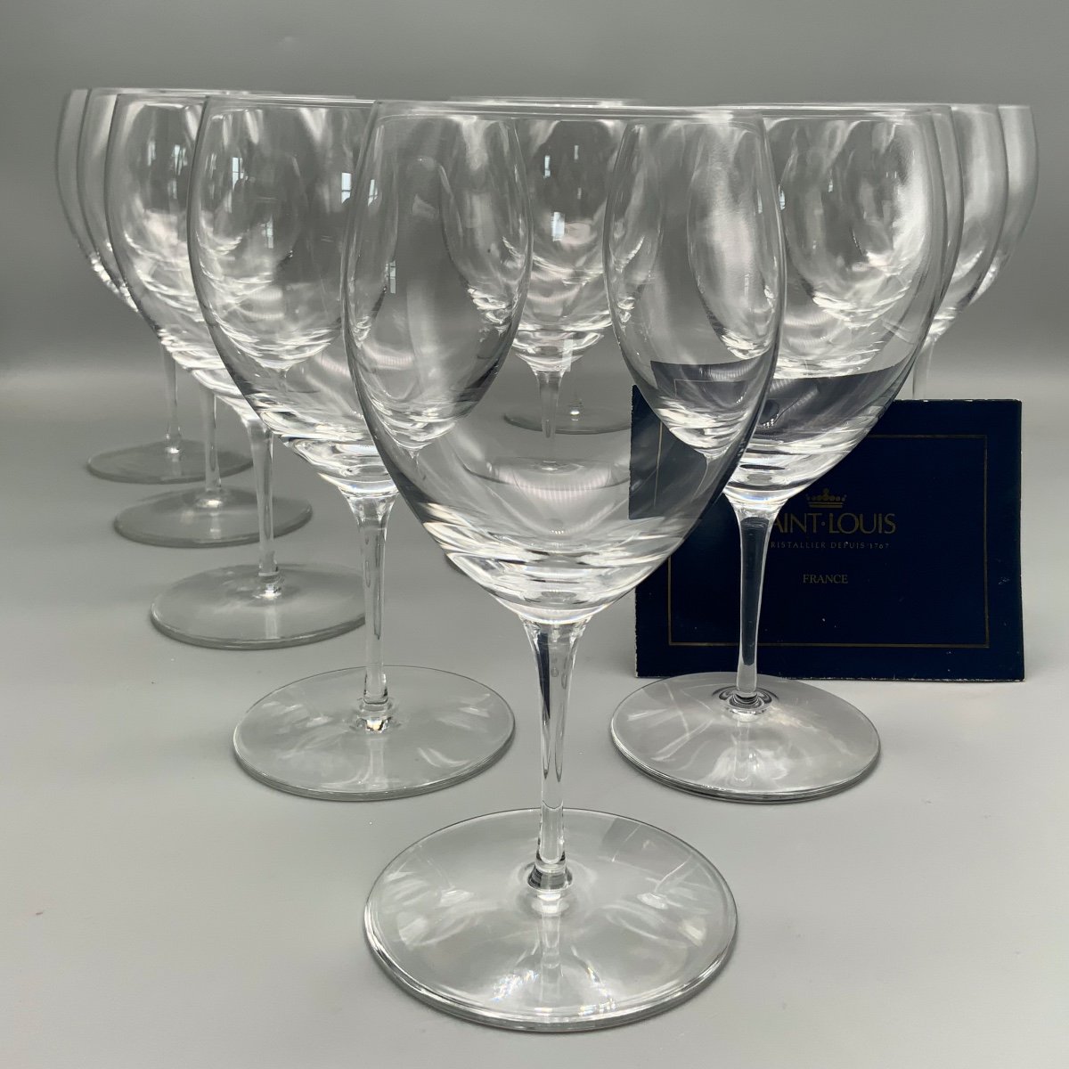 Saint Louis 11 Verres à Vin Pomerol