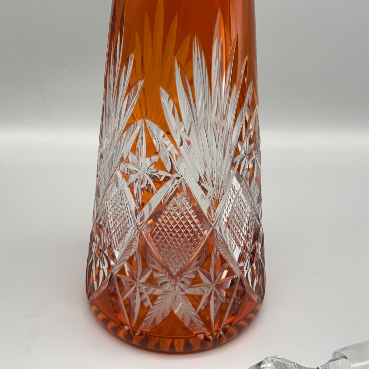 Saint Louis Grande Carafe Cristal Gavarni (rare)-photo-3