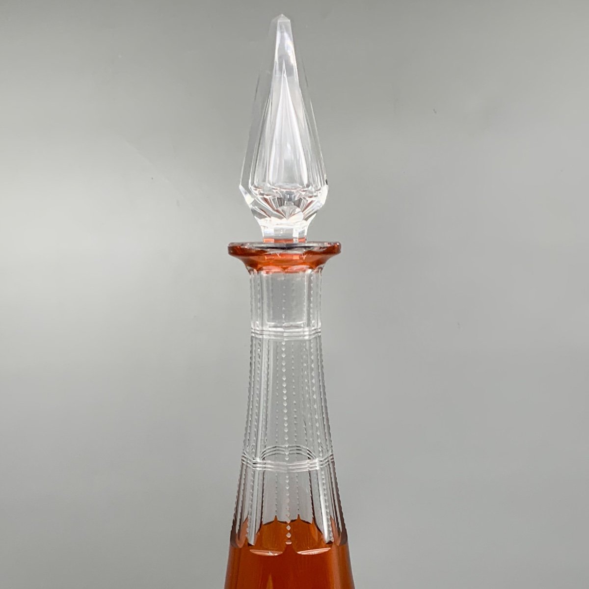 Saint Louis Large Gavarni Crystal Carafe (rare)-photo-4