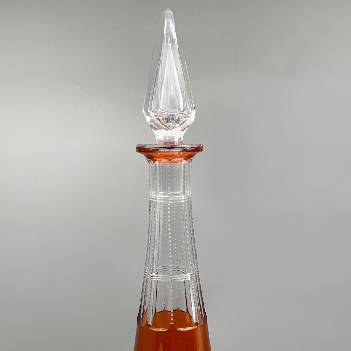 Saint Louis Grande Carafe Cristal Gavarni (rare)-photo-4