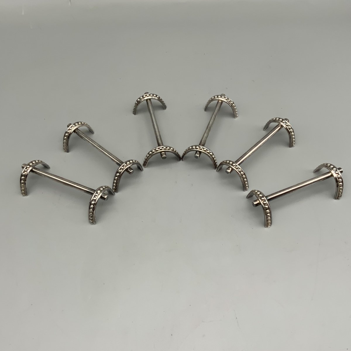 Ercuis 6 Porte-couteaux Perles -photo-2