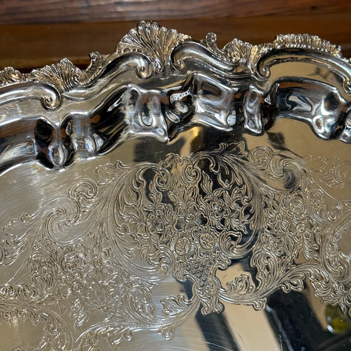 Large Tray On Feet 66x44 Cm-photo-4