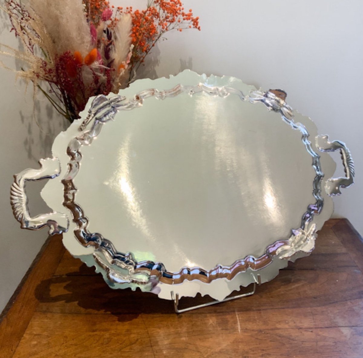 Large Tray On Feet 66x44 Cm-photo-2