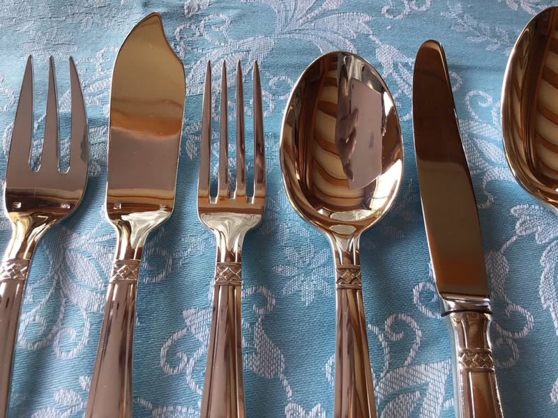 Monaco Grand Prix Art Deco Cutlery Set 134 Pieces-photo-2