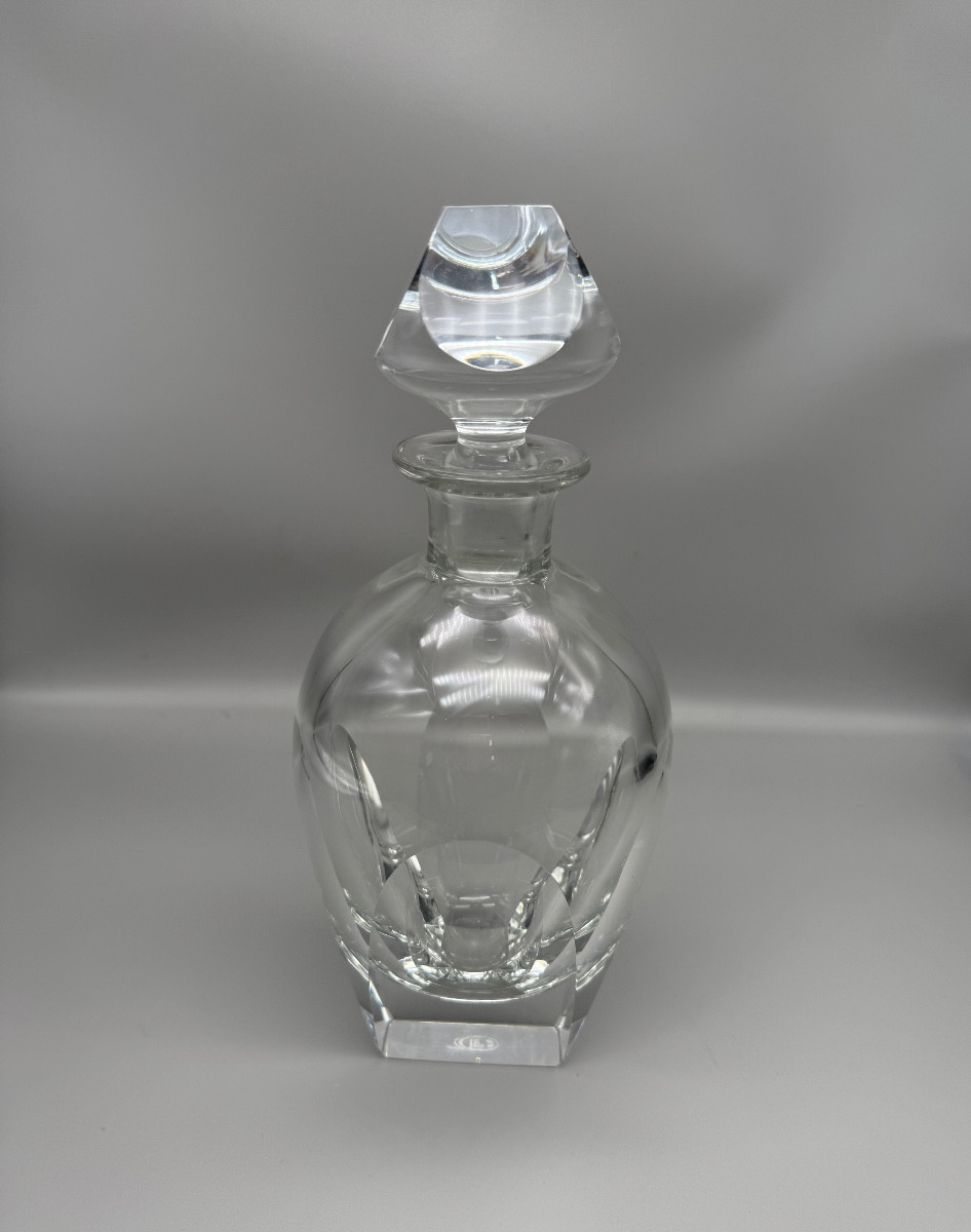 Moser Ice Bottom Whiskey Decanter