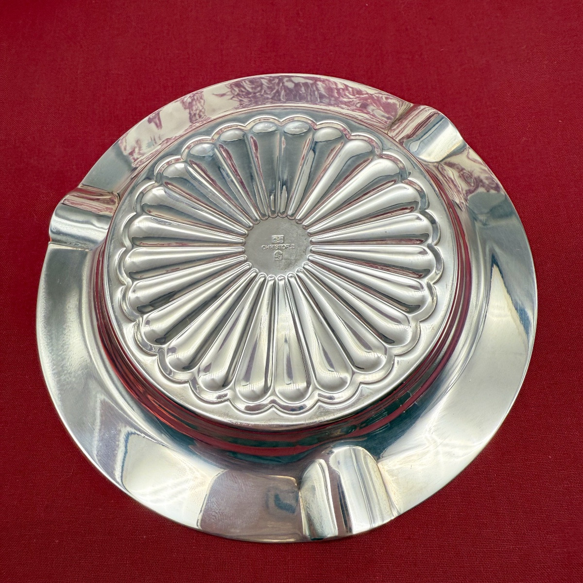 Christofle Large Albi Ashtray-photo-2