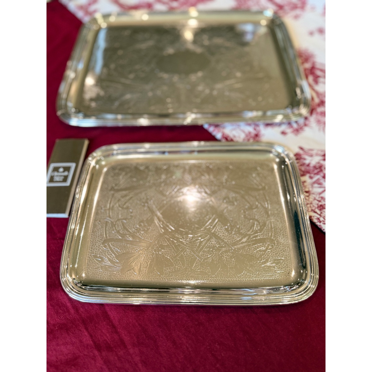 Christofle 2 Assorted Trays-photo-3