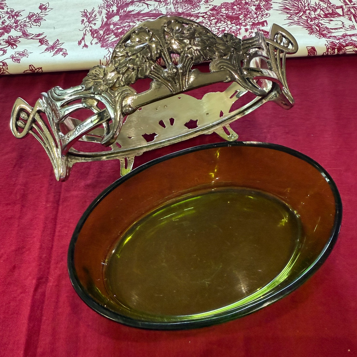 Gallia / Christofle Jardinière Art Nouveau -photo-2
