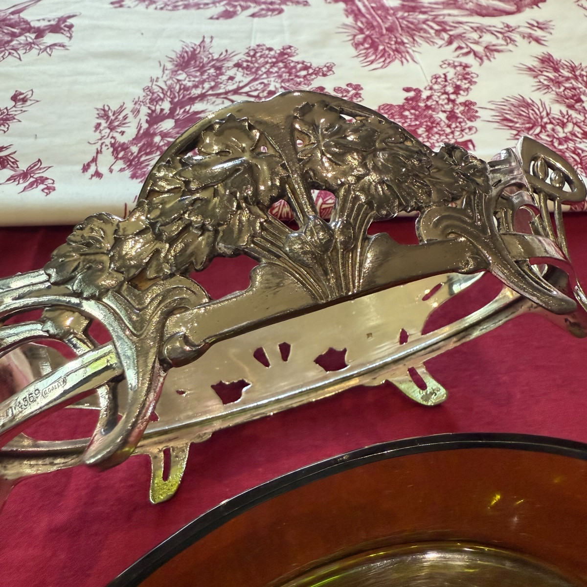 Gallia / Christofle Jardinière Art Nouveau -photo-1