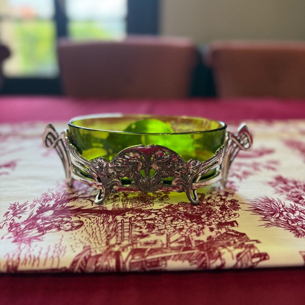 Gallia / Christofle Jardinière Art Nouveau 