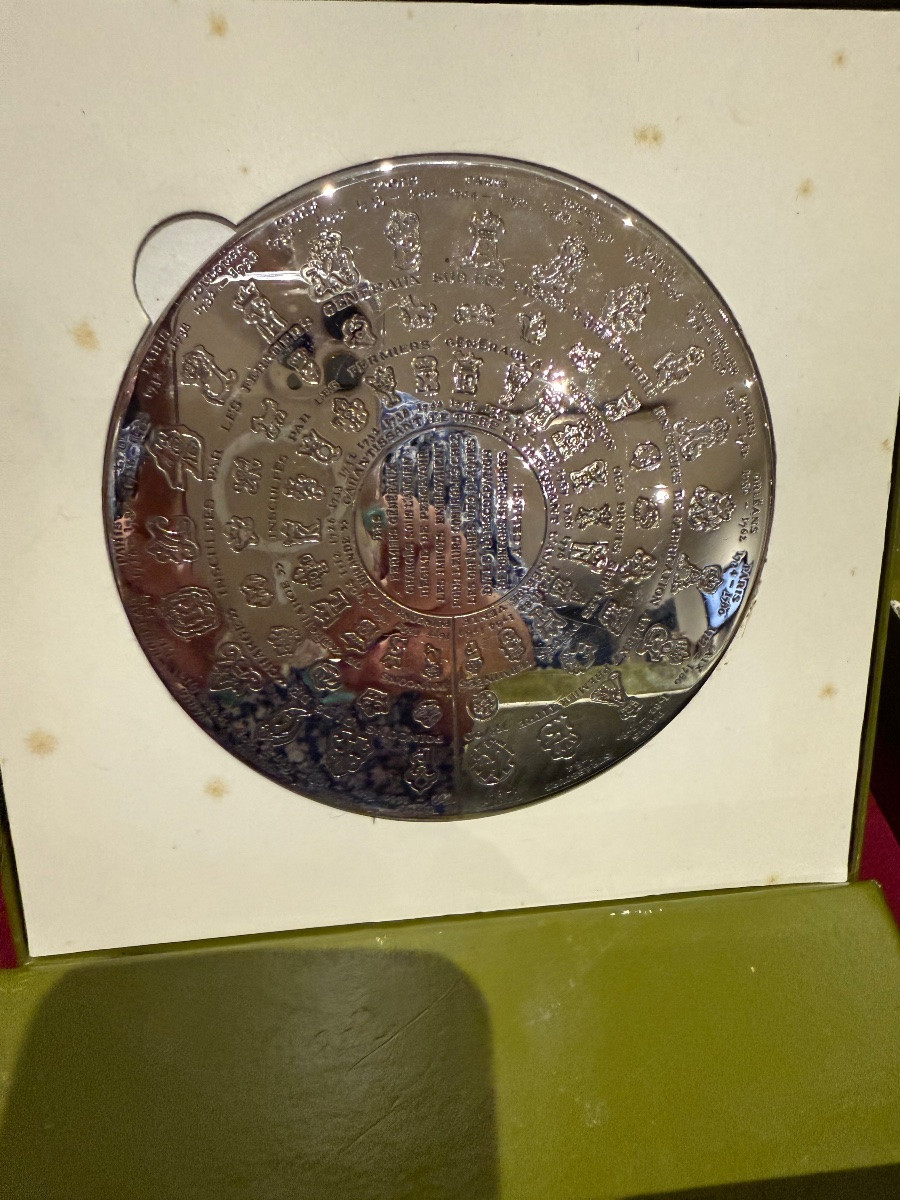 Christofle dessous de plat, dessous de carafes et sous verres Fermiers Généraux -photo-4