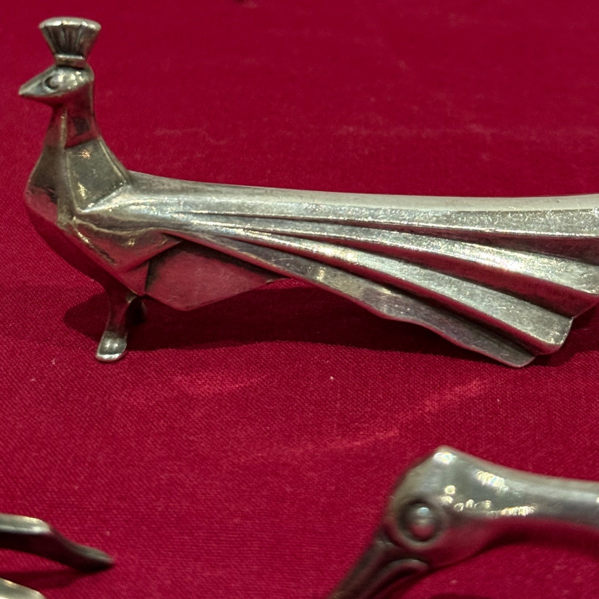 12 porte-couteaux animaliers Gallia -Sandoz- Christofle-photo-3