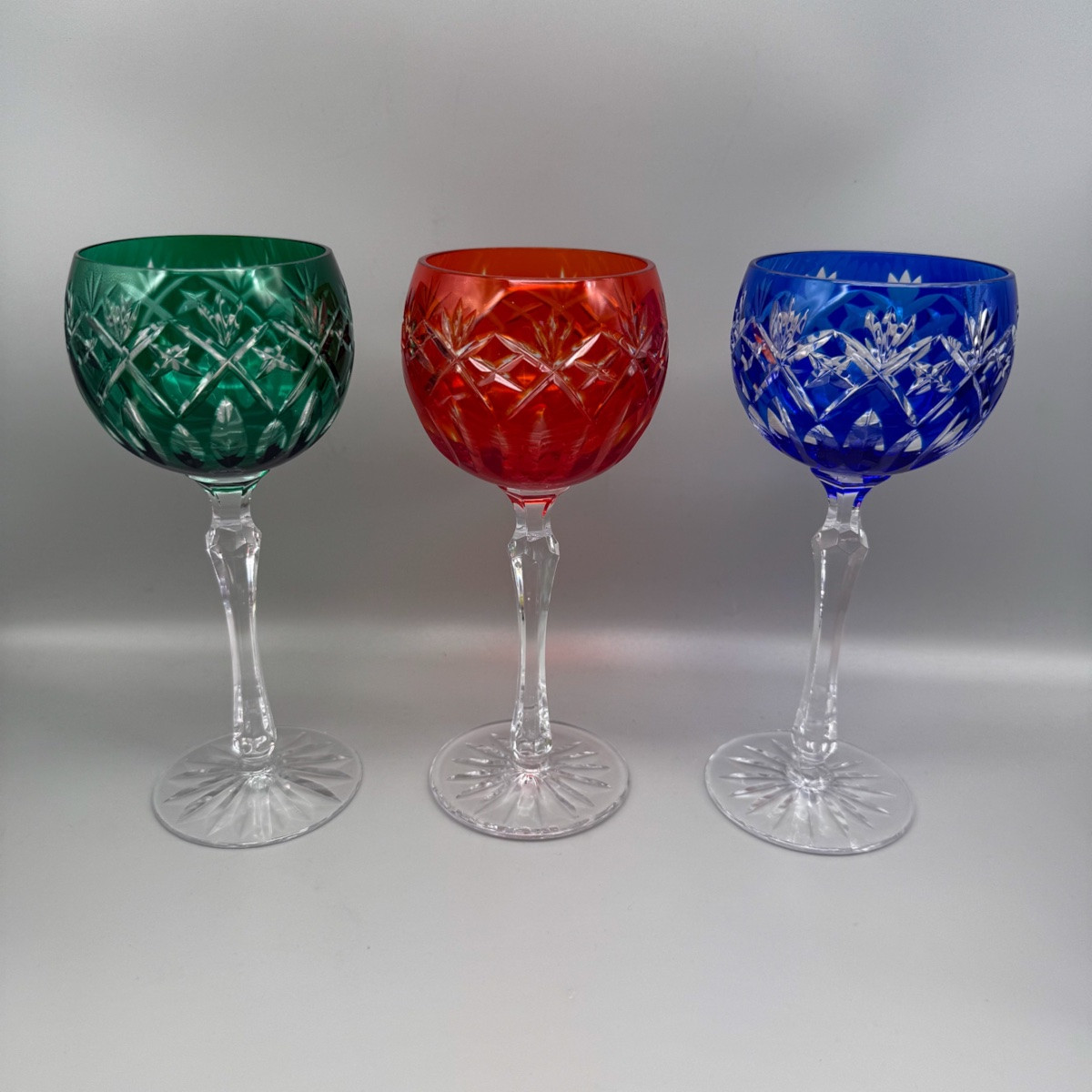 6 Roemers , Cristallerie Royale de champagne Bayel -photo-4