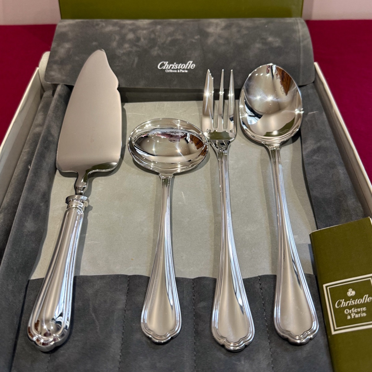 Christofle 4 couverts de service Spatours -photo-2