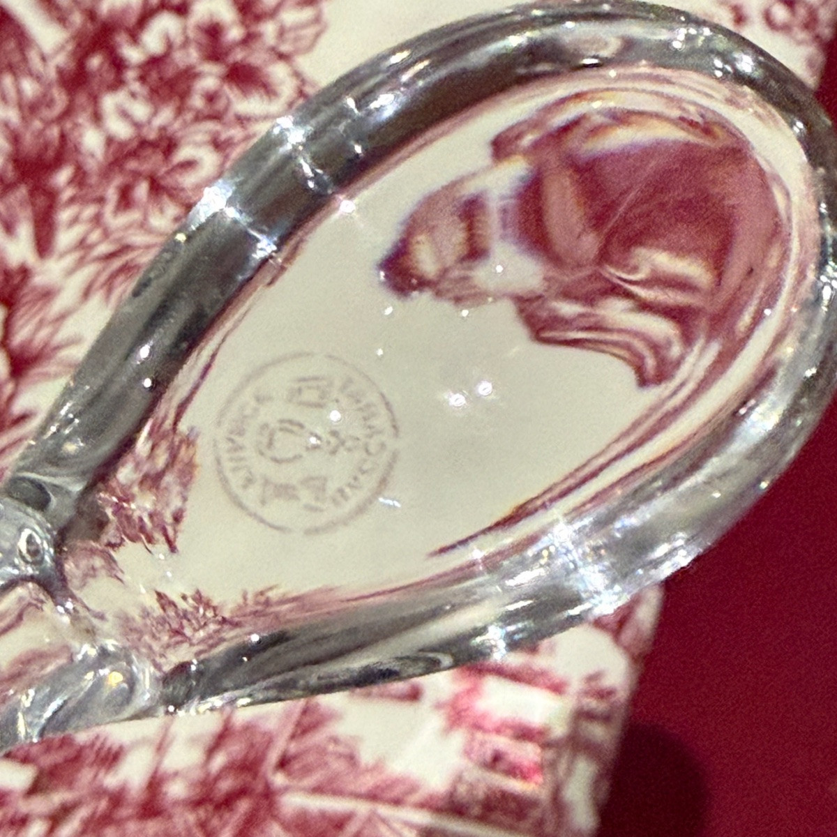 Baccarat Harcourt Mustard Pot With Its Spoon -photo-4