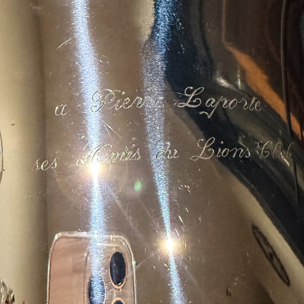 Seau à champagne métal argenté -photo-4