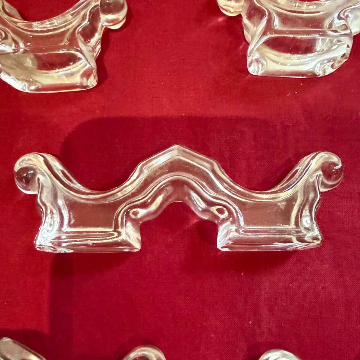 Baccarat 12 porte couteaux en cristal-photo-2