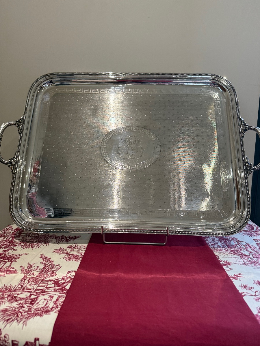 Plateau Charles Christofle XIXeme-photo-6