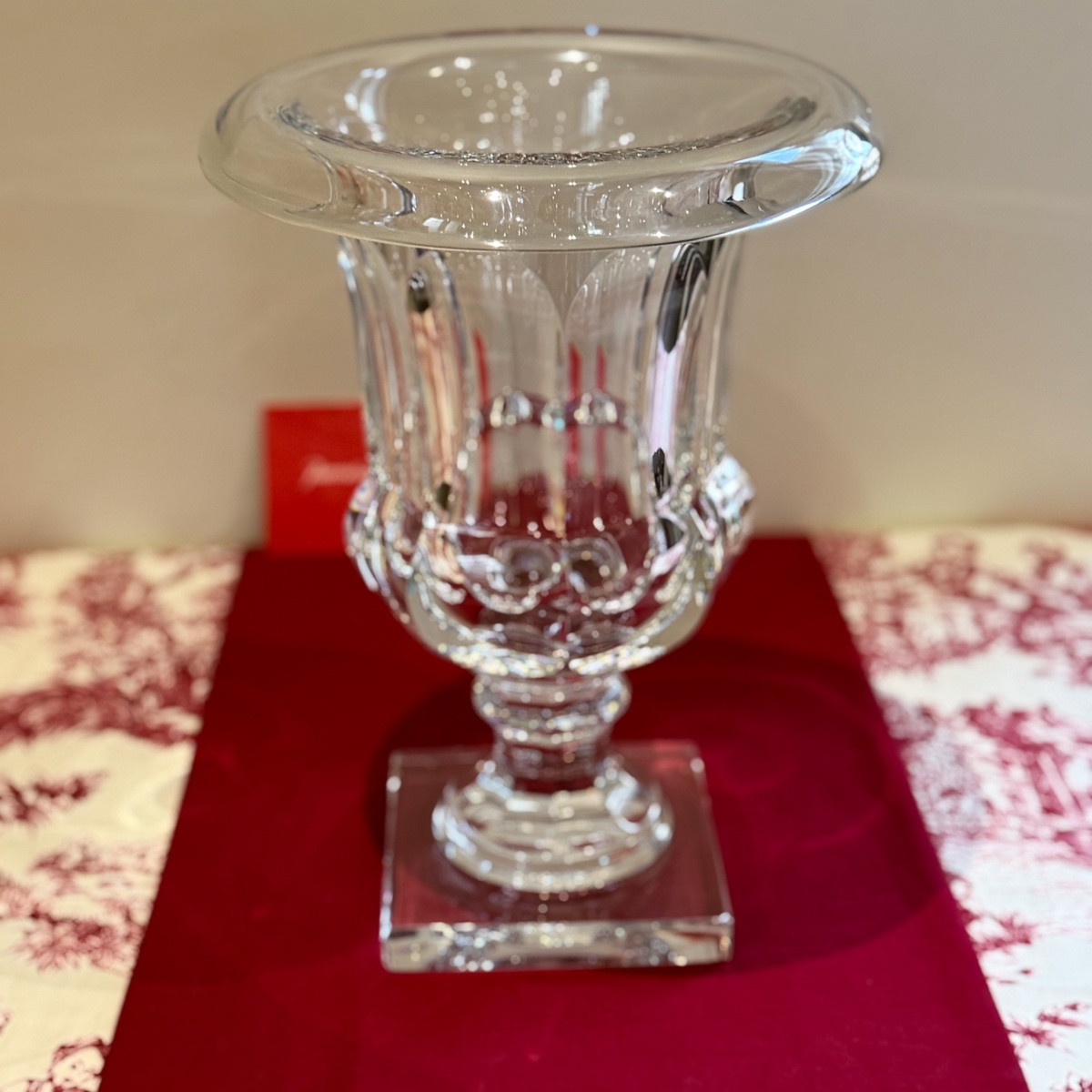Baccarat vase Médicis  -photo-3