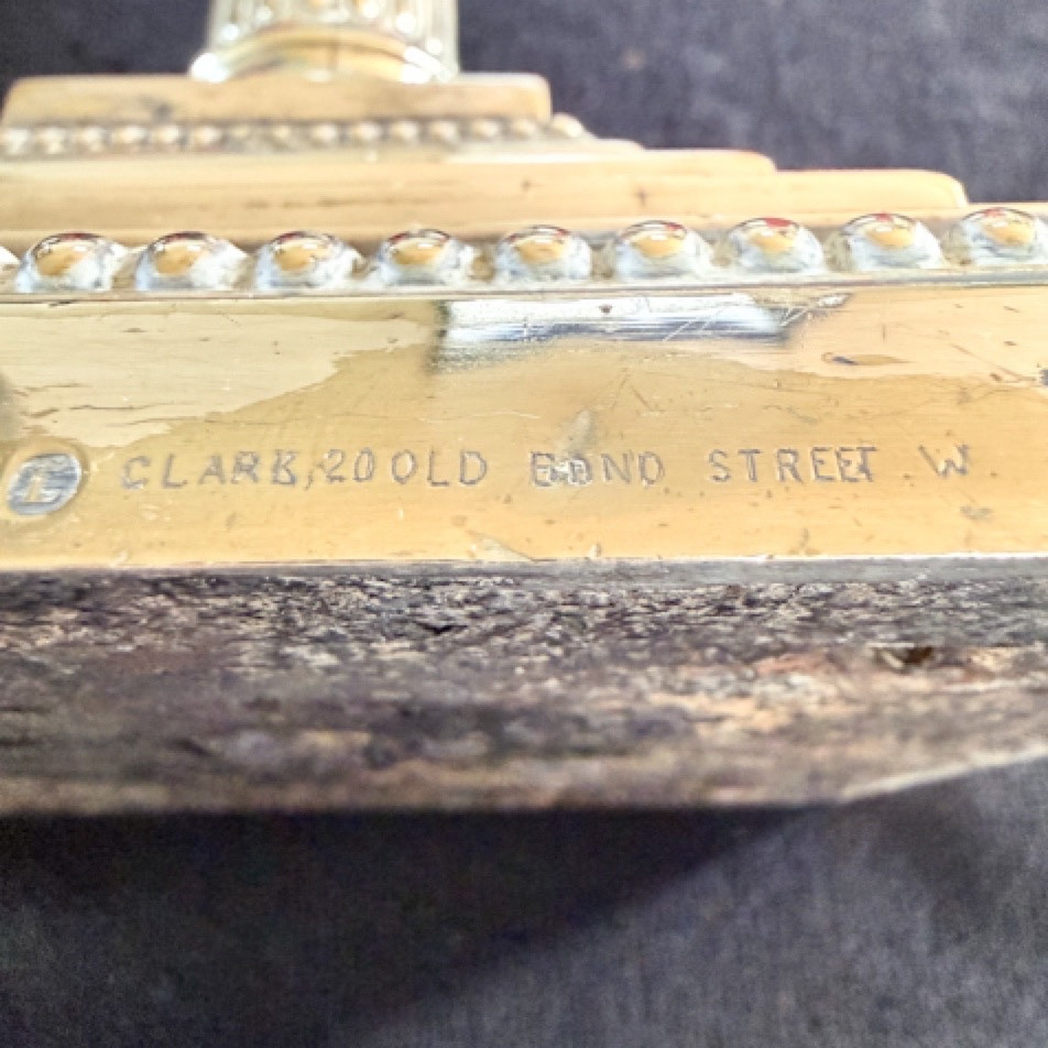 Pair Of Silver-plated Candlesticks Richard Hodd & Co Ltd-photo-1