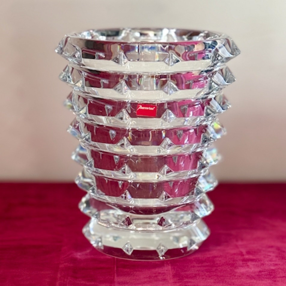 Baccarat vase cristal « Arlequin »