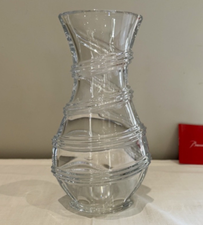 Baccarat vase cristal 