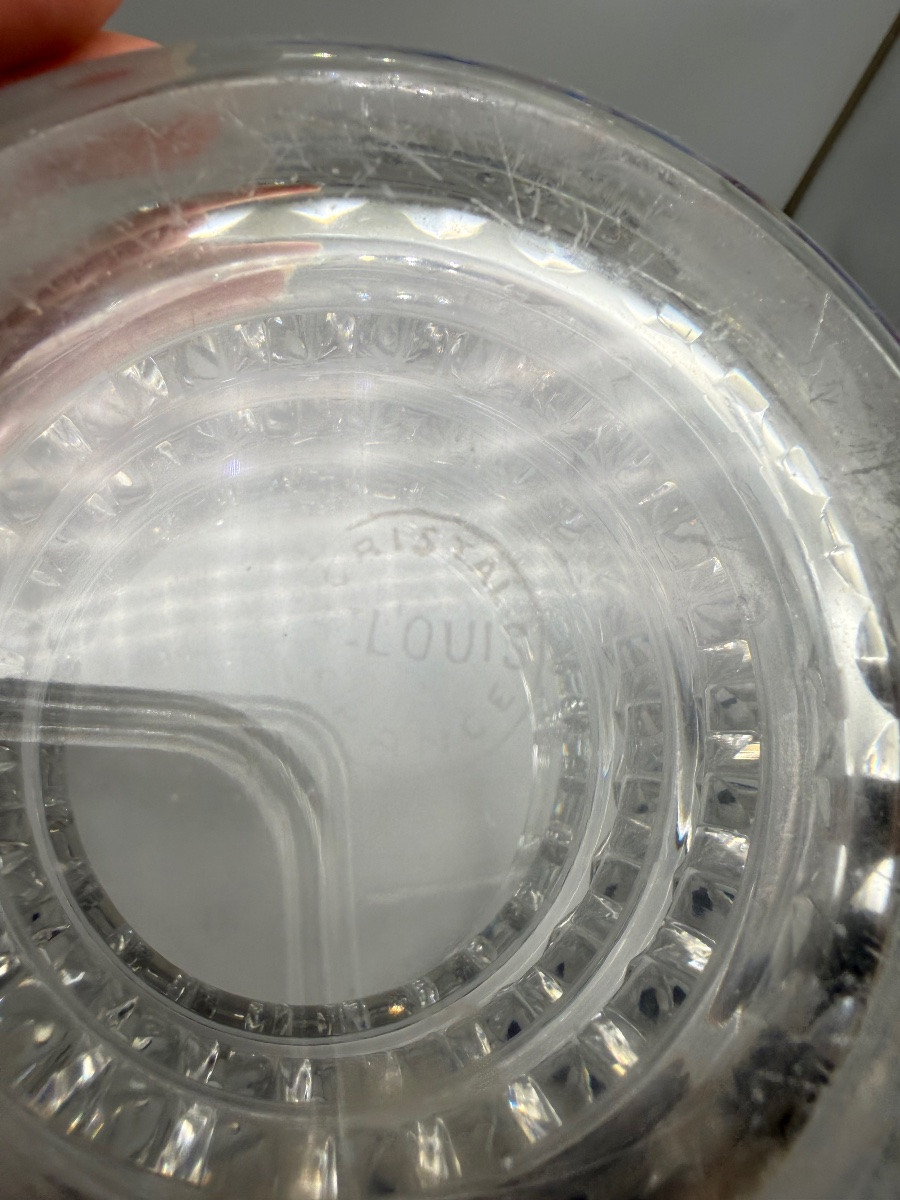 Saint Louis vase en cristal-photo-4